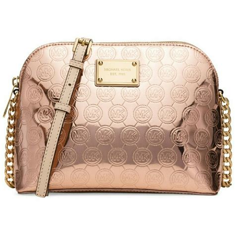 michael kors mini rose gold|michael kors crossbody rose gold.